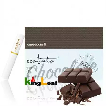 Chocolate blast (chocolat) stick heets aux herbes (hnb) 0% nicotine sans tabac - Ccobato- compatible iqos