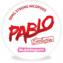 Pablo Exclusive Bubblegum 50mg/g - Nicotine Pouch (sachet) sans tabac - Smokingbox - Grossiste nicopods snus sans tabac