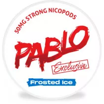 Pablo Exclusive Frosted Ice 50mg/g - Nicotine Pouch (sachet) sans tabac - Smokingbox - Grossiste nicopods snus sans tabac