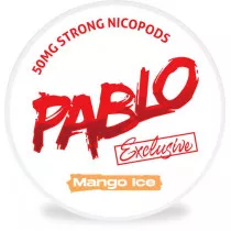 Pablo Exclusive Mango Ice 50mg/g - Nicotine Pouch (sachet) sans tabac - Smokingbox - Grossiste wholesale nicopods snus