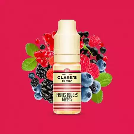 E-liquide Fruits Rouges givrés - Clark's by Pulp CLARK'S  NOS E-LIQUIDES  Grossiste buraliste