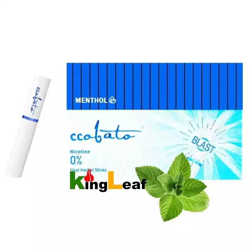 Menthol blast stick aux herbes (Heat Not Burn) 0% nicotine sans tabac - Ccobato