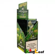 KINGPIN blunt au chanvre (HEMP) - Blunt sans tabac - 25 sachets de 4 feuilles KINGPIN HEMP