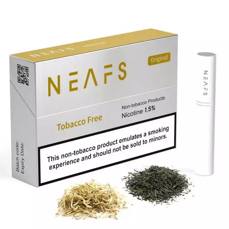 NEAFS Sticks 1.5% nicotine - Bâtonnets chauffants (Heat Not Burn) sans tabac (20 sticks) - IQOS