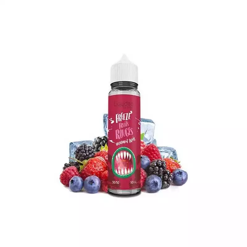Liquideo Freeze E-liquide Fruits Rouges 50ml LIQUIDEO FREEZE  NOS E-LIQUIDES MIX 'N' VAPE 