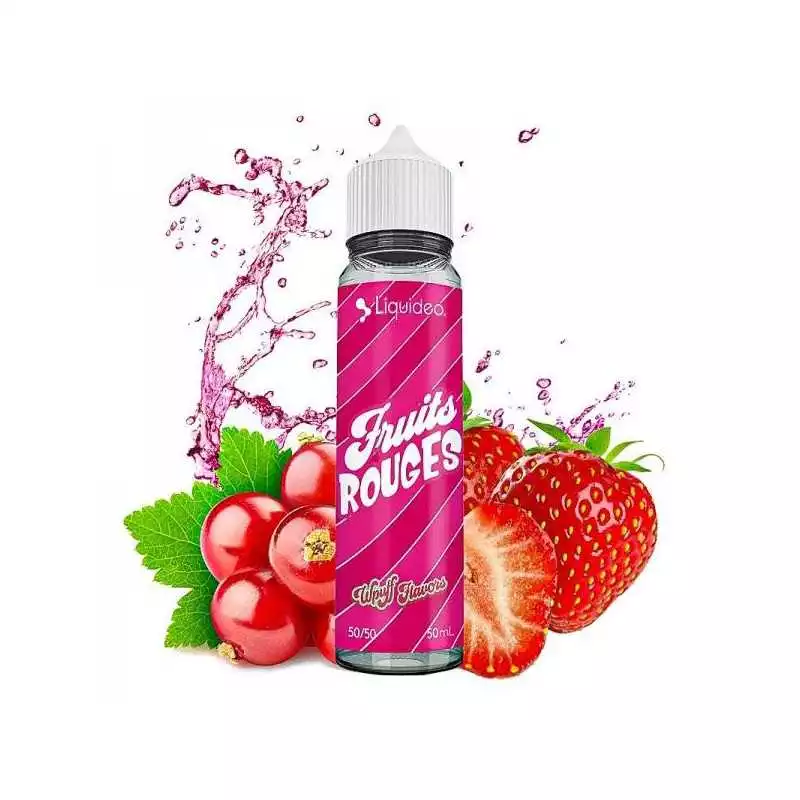 Wpuff Flavors Liquideo Fruits Rouges 0mg 50ml LIQUIDEO Wpuff Flavor  NOS E-LIQUIDES MIX 'N' VAPE 