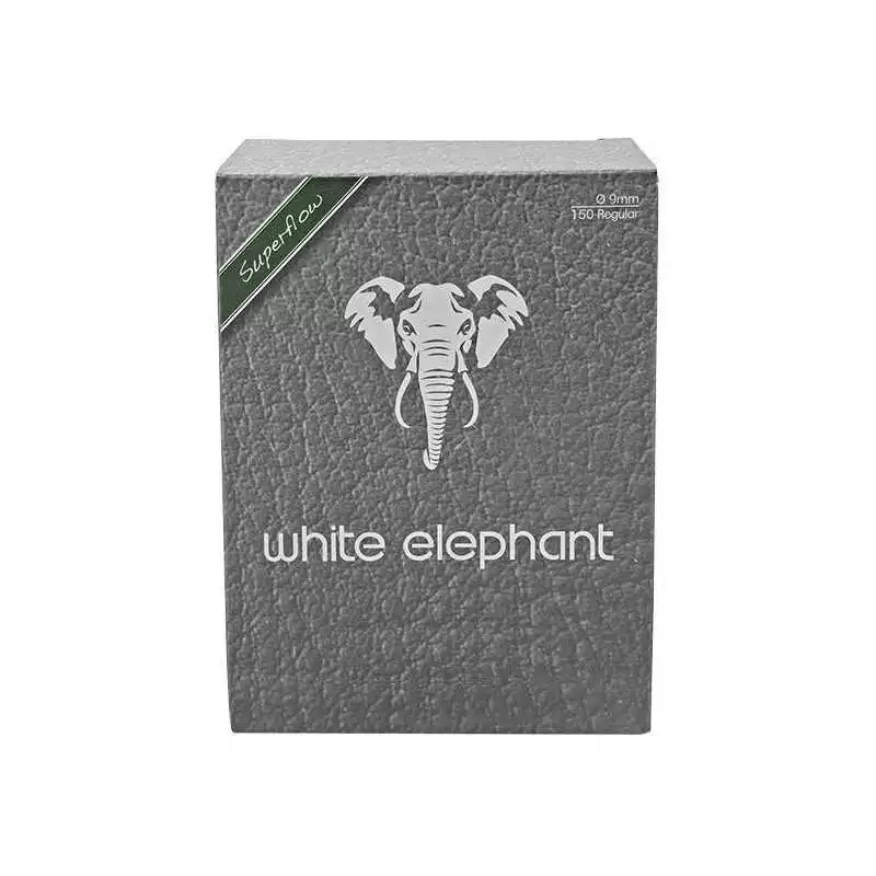 White elephant Filtre meerschaum Superflow natural - Écume de mer WHITE ELEPHANT  FILTRE À CHARBON
