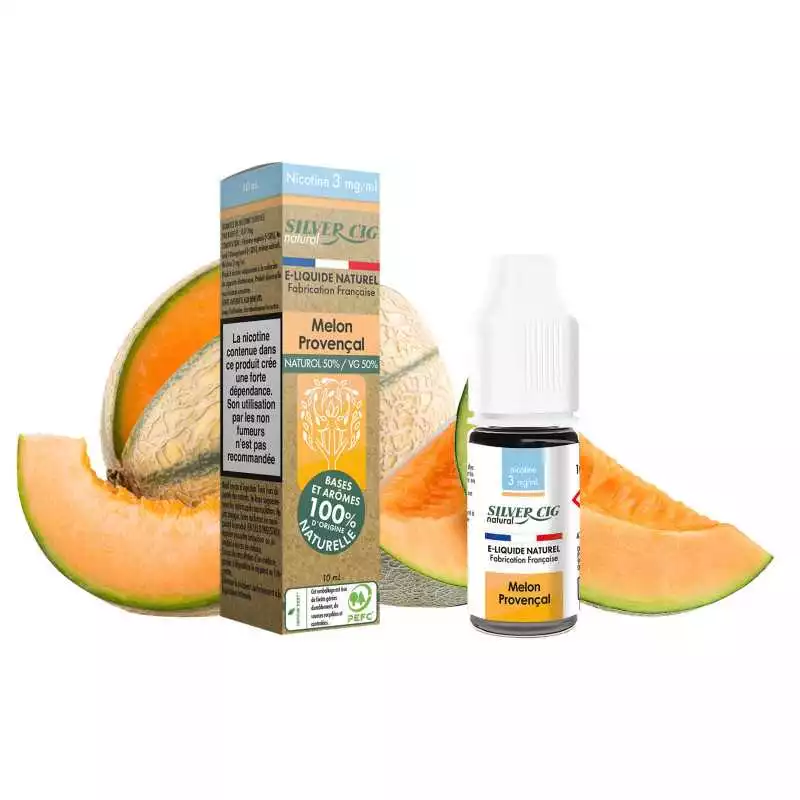 E-liquide Melon provençal naturel - Silver Cig Naturol SILVER CIG  NOS E-LIQUIDES SILVER CIG