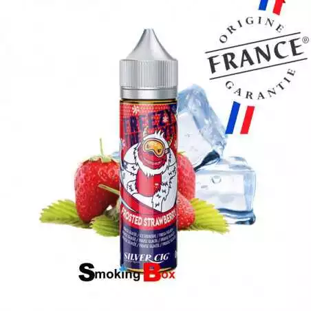 E-liquide Fraise Givrée 50 ml - Shake & Vape by Silver Cig SILVER CIG  NOS E-LIQUIDES MIX 'N' VAPE 