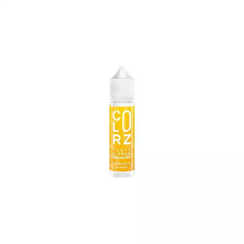 E-liquide Tarte citron meringuée 50 ml - Colorz by Vap nation - Eliquide Prêt-à-vaper VAP NATION 
